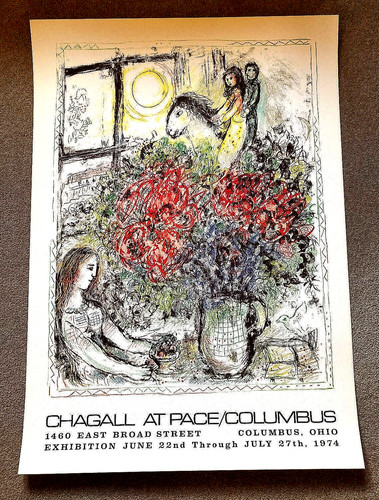 Poster esposizione chagall - chagall, al