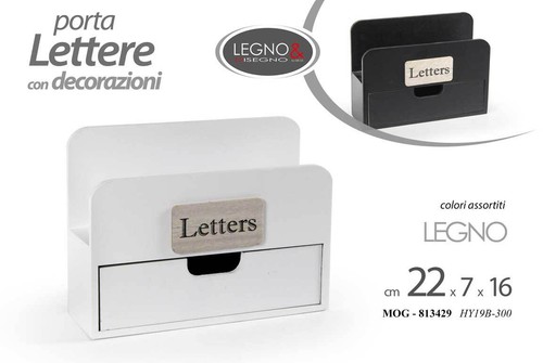 Porta posta lettere tavolo - lettere, da