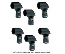 PROEL APM10 offerta 6 SUPPORTI