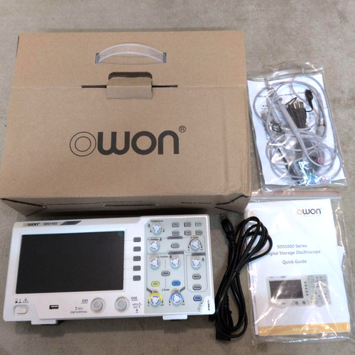 Oscilloscopio owon sds1102 - owon,