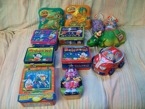 Lotto scatole vuote sorpresine - vuote,