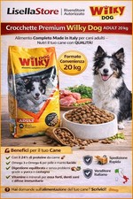 Wilky Dog 20kg Crocchette per