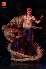 Statua statuina TOMATO Studio 1/5 Ryomen Sukuna da collezione in resina 38 cm