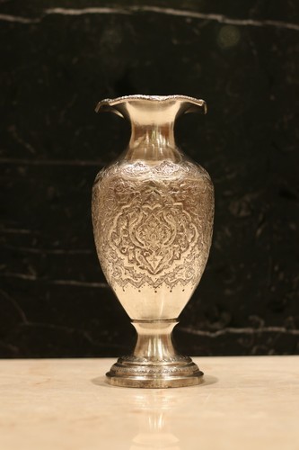 Antico elegante vaso - , argento
