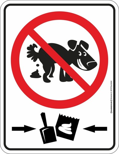 Cartello divieto cani - cartello,