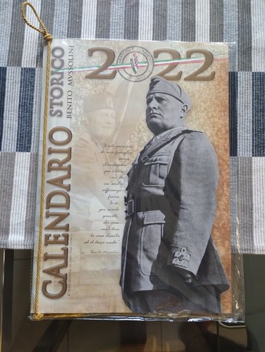 Calendario storico mussolini - calendario,
