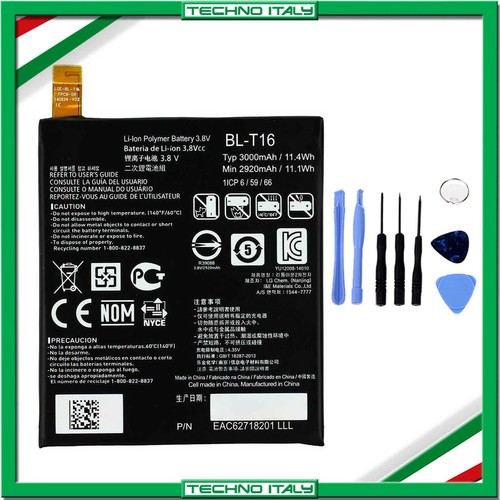Batteria per t16 - batteria, bl-t16