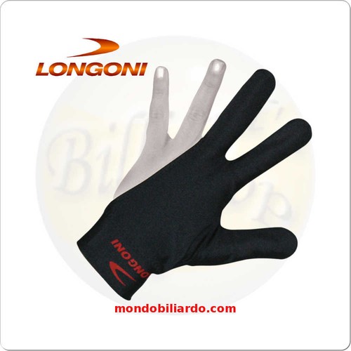 Guanto nero longoni - nero,