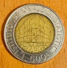 Moneta Da 500 Lire Istituito