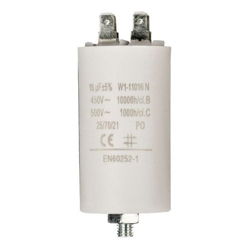 Condensatore 16uf 450v con - 16uf,