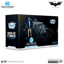 Figurine Lucius Fox & Tumbler