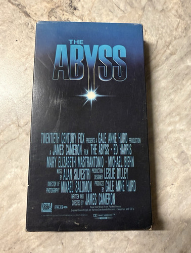 The abyss vhs cbs - abyss, cbs/fox