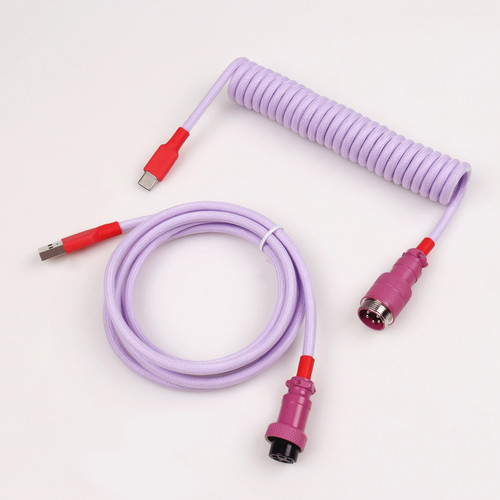 Lano cavo usb - usb, spirale