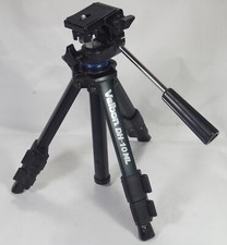 Velbon treppiede DH-10ML gamba alluminio PH-346 3 vie testa padella vlogging luce compatta