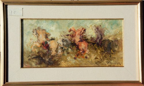 Quadro cavalli gianni testa - quadro,