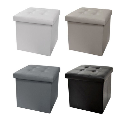 Puff pouf contenitore - pouf, quadrato
