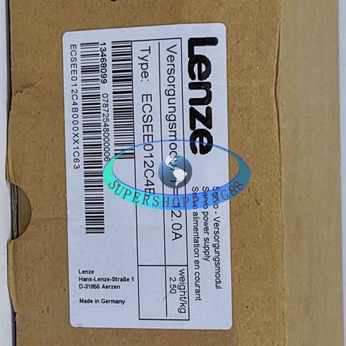 One new lenze servo - new,
