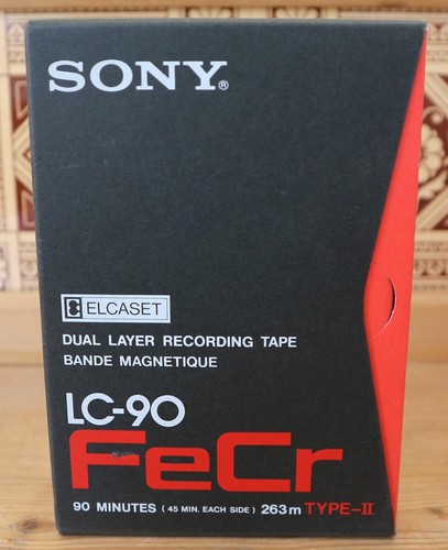 Sony elcaset fecr - sony,