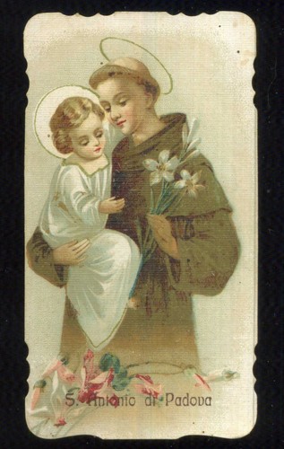 Santino holy card s - santino,