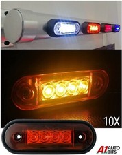 Luce Marker Led Amber Curva