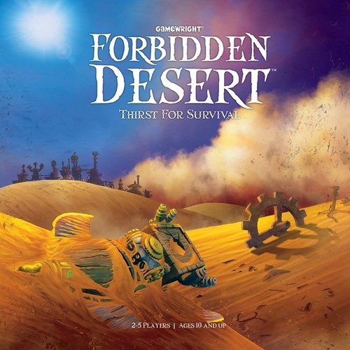 Forbidden desert game tin - forbidden,