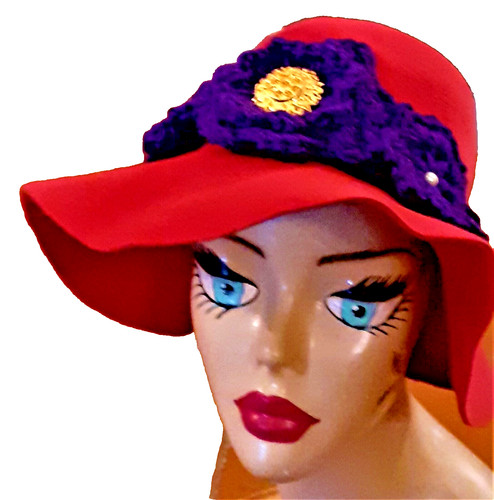 Cappello larga tesa vintage - cappello, a
