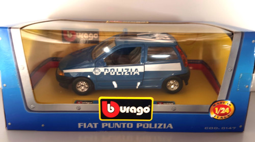 Fiat punto polizia - 1:24,