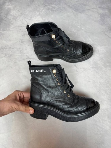 Stivaletti donna chanel neri - stivaletti,