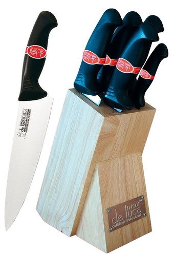 Ceppo legno portacoltelli - in, +