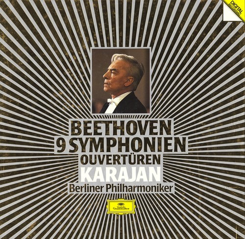 7lp box beethoven symphonies - box, 9