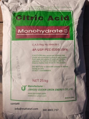 Acido citrico monoidrato - citrico,