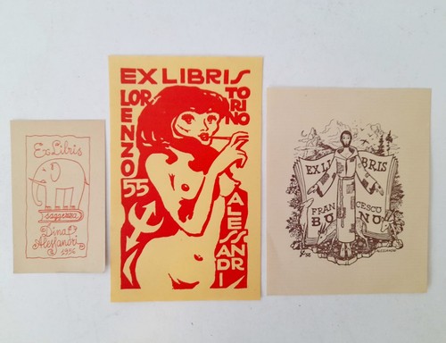 Lotto ex libris lorenzo - libris,