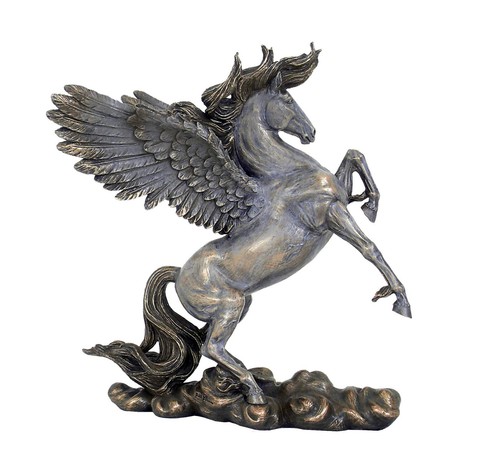 Italfama statua pegaso cavallo - pegaso,