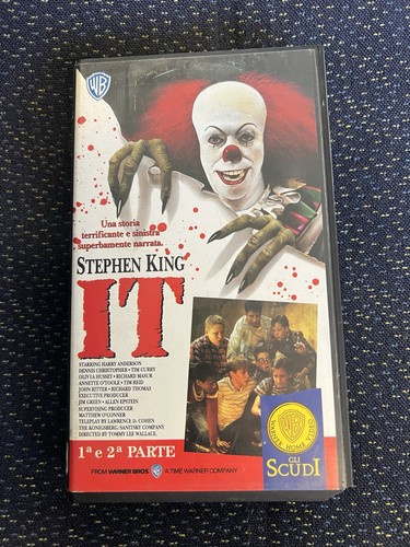 Vhs stephen king 1ª - vhs, it