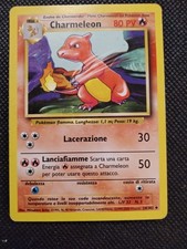 POKEMON Charmeleon set base prima edizione near mint ITA 