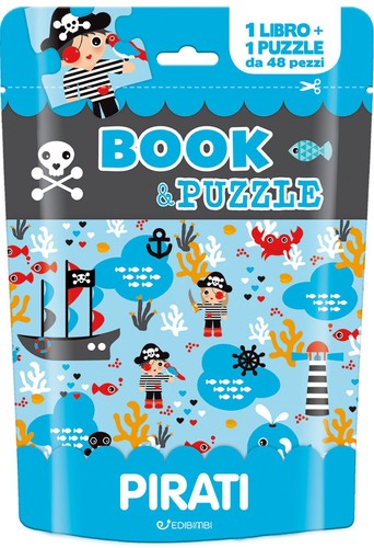 Libro pirati book - -, book&puzzle