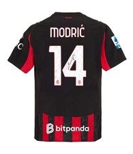 MAGLIA MILAN 25-26 LUKA MODRIC AUTOGRAFATA