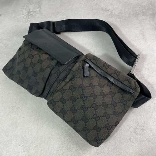 Gucci borsa cintura tela - borsa,