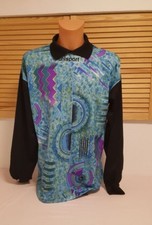 Uhlsport maglia portiere vintage retrò maglia jersey camiseta portiere anni 90 M