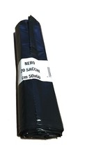400 SACCHI 12gr PER RIFIUTI SPAZZATURA 50x60 30L 20 ROTOLI X20 PEZZI COLORE NERO