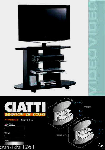 Ciatti frisbee black mobile - black,