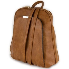 Zaino borsa color cuoio