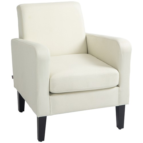 Homcom poltrona moderna - poltrona,