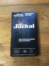 The Jackal VHS Bruce Willis