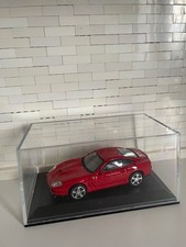 burago scala 1:43 ferrari f550 maranello colore rosso con vetrinetta