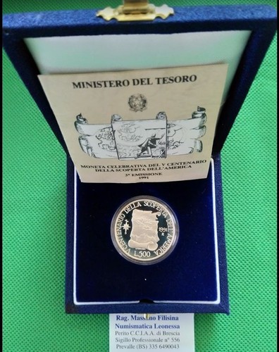 Italia 500 lire argento - 500,