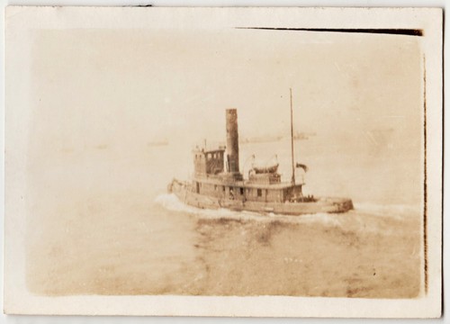 Antica foto rimorchiatore