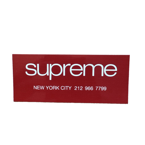 Supreme sticker new - sticker,