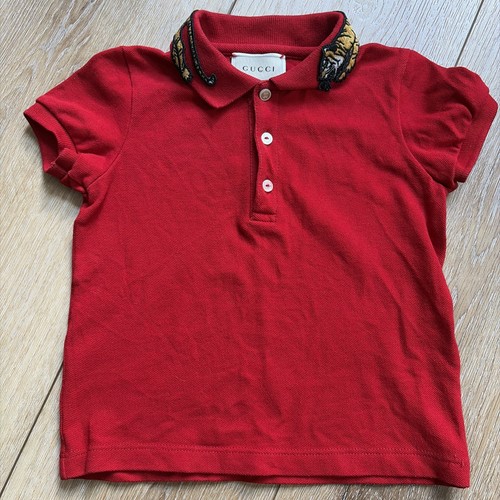 Polo rossa gucci bambina - gucci,