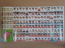 FOGLIO INTERO DI FIGURINE